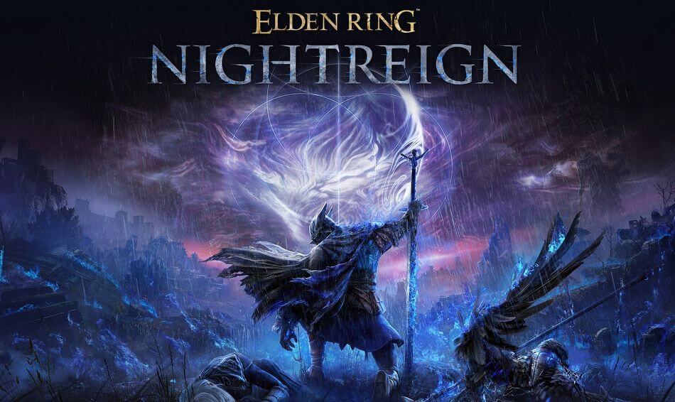 Elden Ring best weapons showcased in a character inventory screen, featuring top-tier swords, katanas, and greatswords.