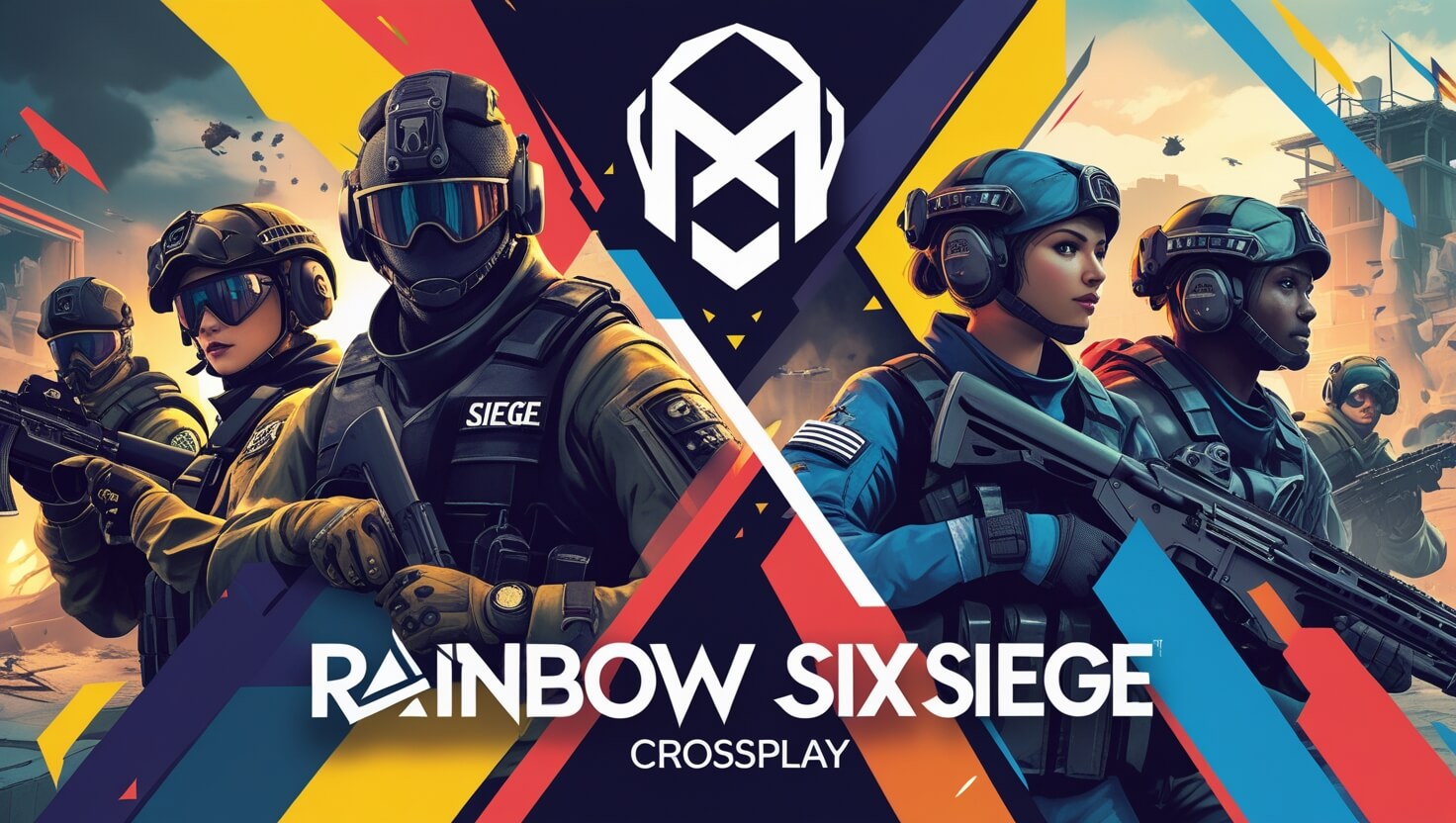 Is Rainbow Six Siege crossplay? Image showing console players teaming up, highlighting crossplay support between Xbox and PlayStation in 2025