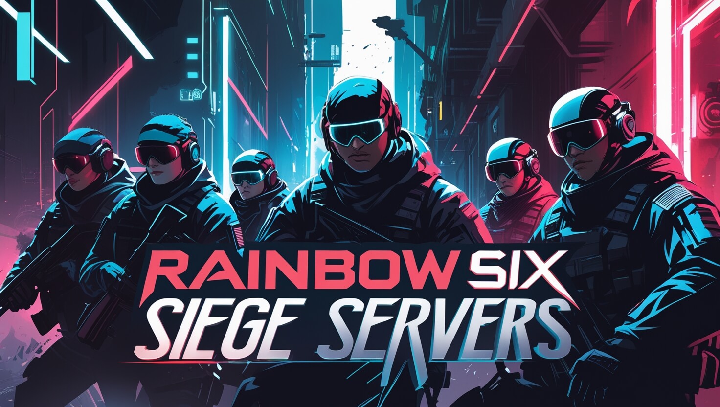 Rainbow Six Siege r6 servers performance with error notifications and maintenance updates.